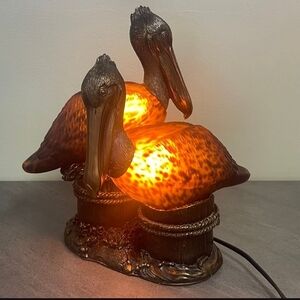 Pelican Table Lamp with Warm Glow